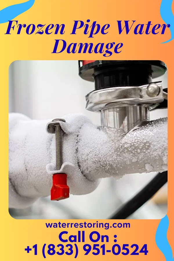 Frozen Pipe Water Damage in Ellinwood, KS